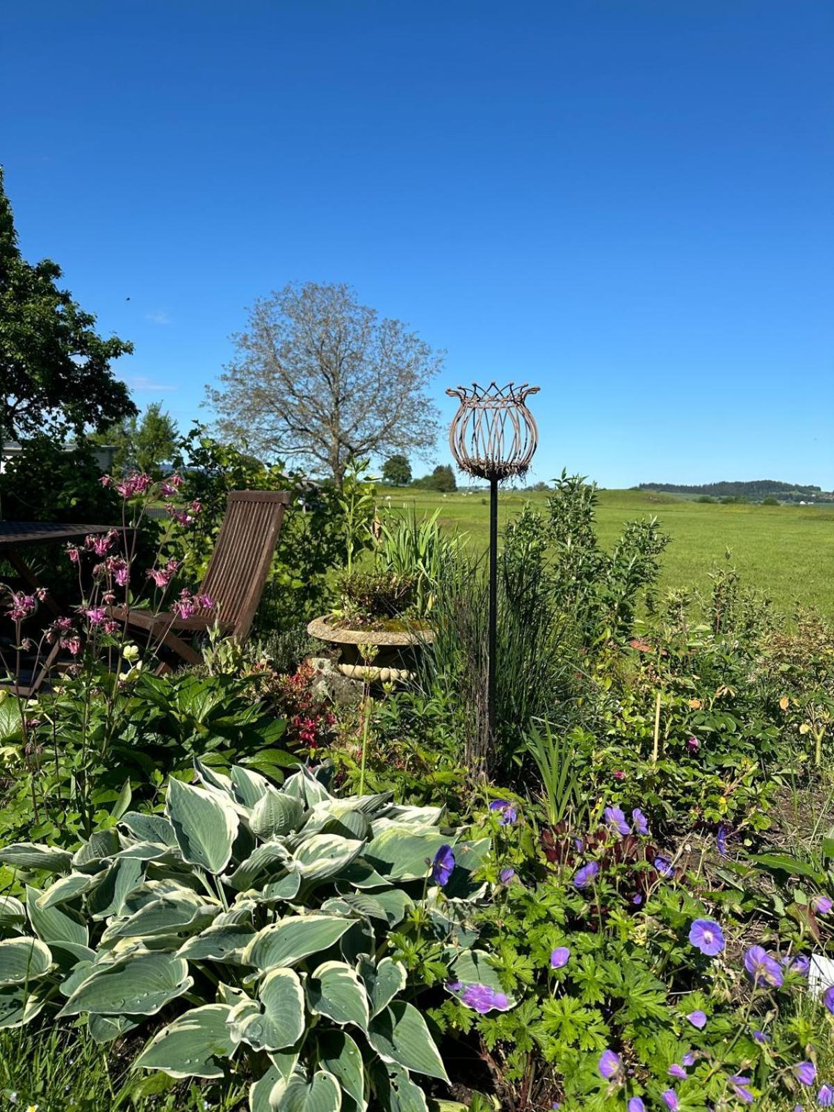 Das Blaue Haus - Ein Sommertraum Und Ein Wintermaerchen Weiler-Simmerberg Kültér fotó